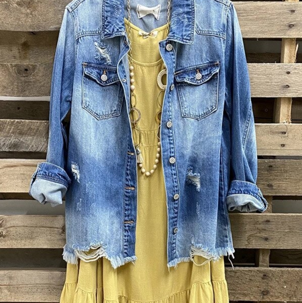 Bobolimon denim jacket XL